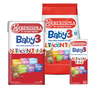 Leche infantil La Serenisima Baby 3